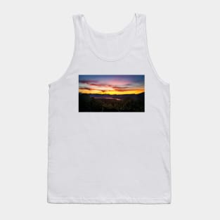 Sunset landscape photography,  sky colors Tank Top